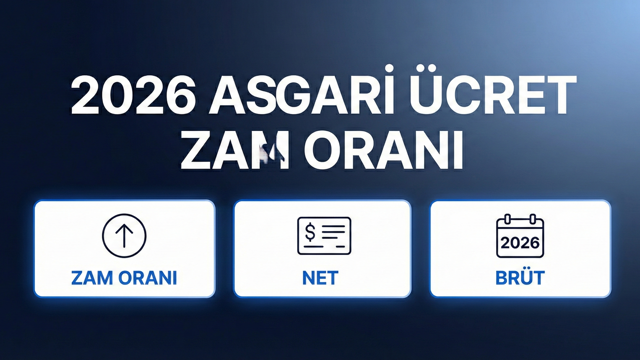 2026 Asgari Ücret Zam Oranı: Net/Brüt Tutarlar ve 2025’e Göre Artış