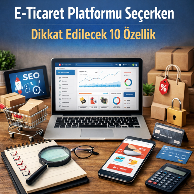 E-Ticaret Platformu Seçerken Dikkat Edilecek 10 Özellik