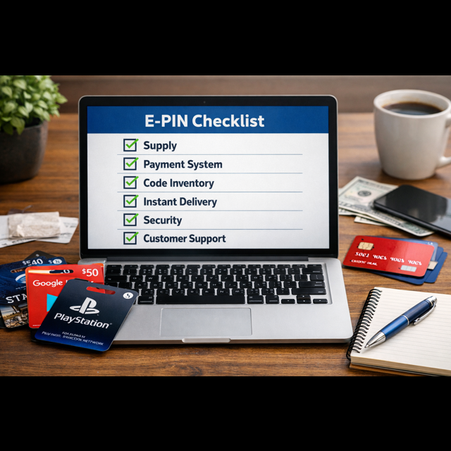 E-Pin Satışına Başlamak İçin Nelere İhtiyacınız Var? (Adım Adım Kontrol Listesi)